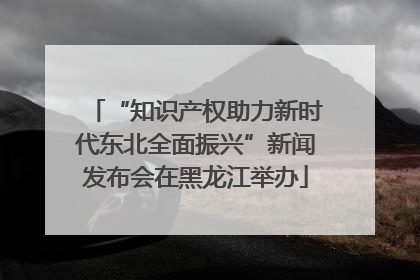 “知识产权助力新时代东北全面振兴”新闻发布会在黑龙江举办