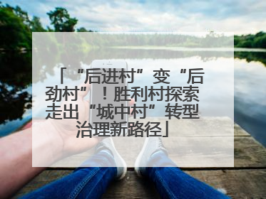 “后进村”变“后劲村”！胜利村探索走出“城中村”转型治理新路径