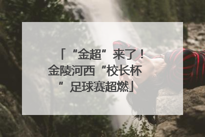 “金超”来了！金陵河西“校长杯”足球赛超燃
