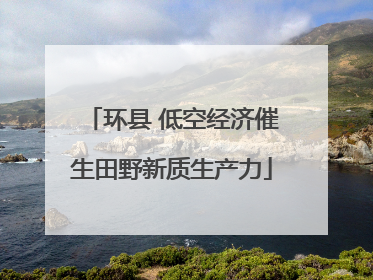 环县 低空经济催生田野新质生产力