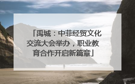 禹城：中菲经贸文化交流大会举办，职业教育合作开启新篇章