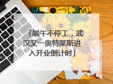 端午不停工，武汉又一奥特莱斯进入开业倒计时