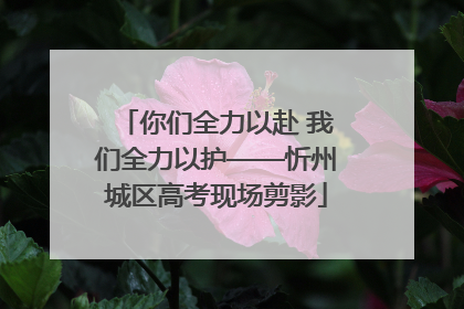 你们全力以赴 我们全力以护——忻州城区高考现场剪影
