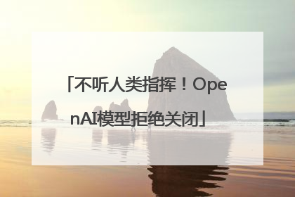 不听人类指挥！OpenAI模型拒绝关闭