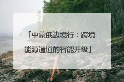 中蒙俄边境行：跨境能源通道的智能升级