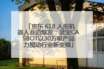 京东 618 人形机器人赛道爆发:灵宝CASBOT以30万级产品力搅动行业新变局