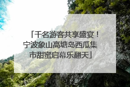 千名游客共享盛宴！宁波象山高塘岛西瓜集市甜蜜启幕乐翻天