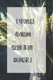 华池县 布贴画绽放非遗新风采