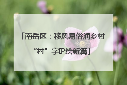 南岳区：移风易俗润乡村 “村”字IP绘新篇