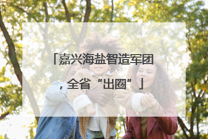 嘉兴海盐智造军团，全省“出圈”