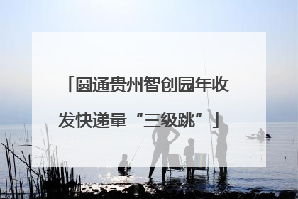 圆通贵州智创园年收发快递量“三级跳”