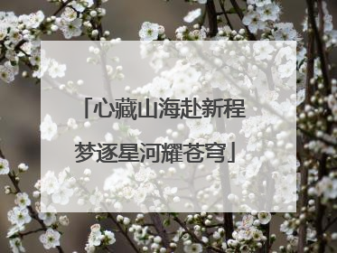 心藏山海赴新程 梦逐星河耀苍穹