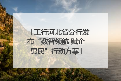 工行河北省分行发布“数智领航 赋企惠民”行动方案