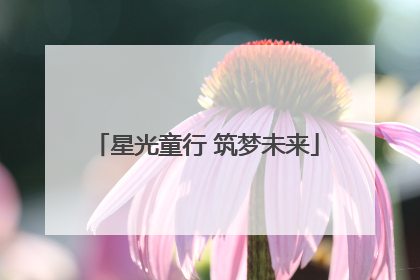 星光童行 筑梦未来