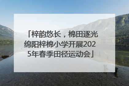 梓韵悠长，棉田逐光 绵阳梓棉小学开展2025年春季田径运动会