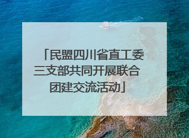 民盟四川省直工委三支部共同开展联合团建交流活动