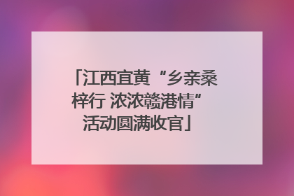 江西宜黄“乡亲桑梓行 浓浓赣港情”活动圆满收官