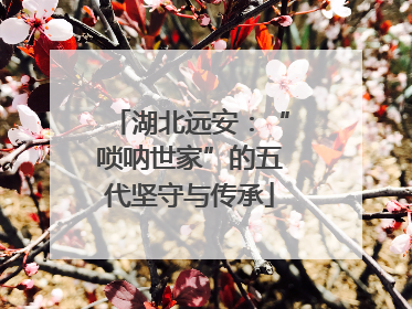 湖北远安：“唢呐世家”的五代坚守与传承