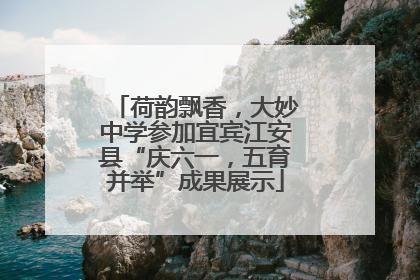 荷韵飘香，大妙中学参加宜宾江安县“庆六一，五育并举”成果展示