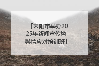 耒阳市举办2025年新闻宣传暨舆情应对培训班