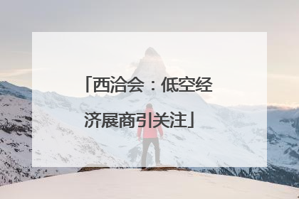 西洽会：低空经济展商引关注