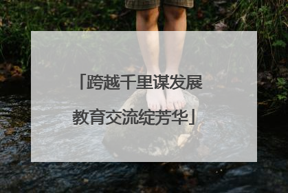 跨越千里谋发展 教育交流绽芳华