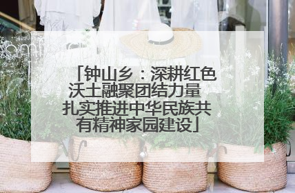 钟山乡：深耕红色沃土融聚团结力量 扎实推进中华民族共有精神家园建设