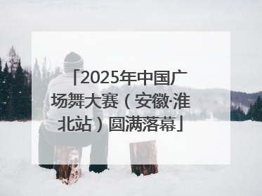 2025年中国广场舞大赛（安徽·淮北站）圆满落幕