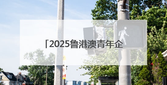 2025鲁港澳青年企业家交流会在香港举办