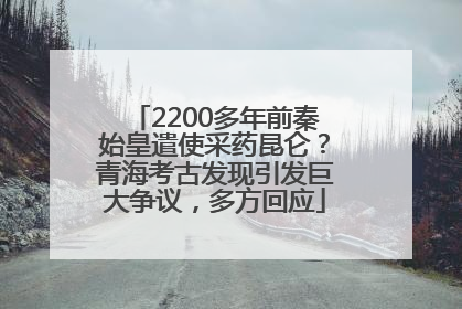 2200多年前秦始皇遣使采药昆仑？青海考古发现引发巨大争议，多方回应