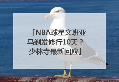 NBA球星文班亚马剃发修行10天？少林寺最新回应